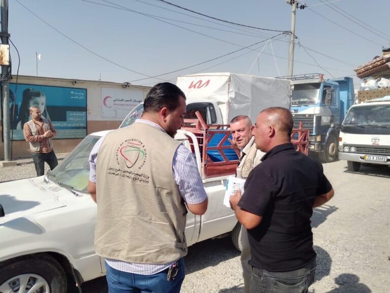 الهجرة تعلن عودة أكثر من (400) نازح إلى مناطقهم الأصلية في نينوى
