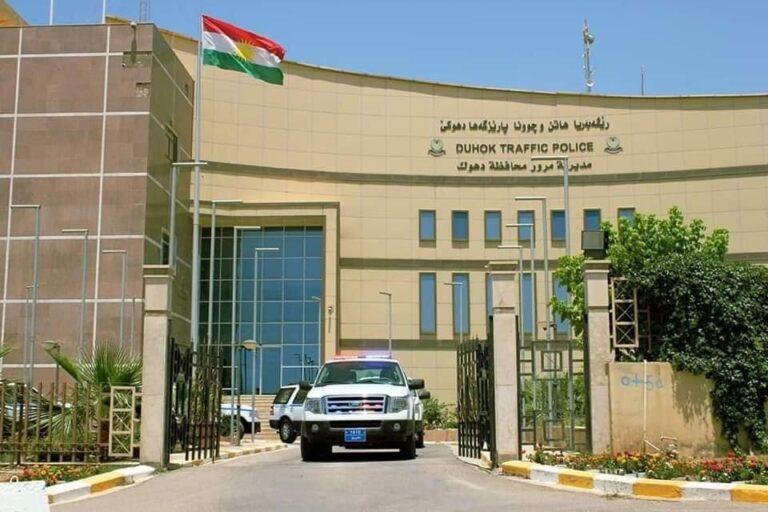 عجلة تنهي حياة شرطي مرور دهسا في دهوك