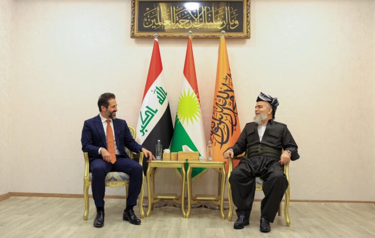 قوباد طالباني يبحث مع رئيس جماعة العدل جلسة البرلمان الاولى والكابينة الجديدة