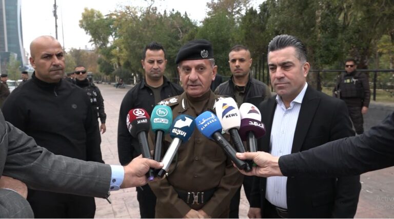 شرطة السليمانية تعلن التزام مواطنيها الكامل بقرار الحظر إنجاحا لعملية التعداد