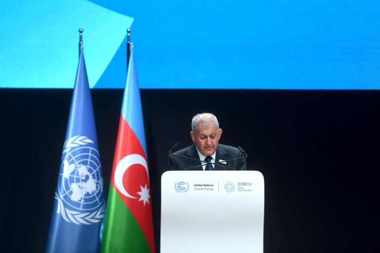 كلمة رئيس الجمهورية في قمة الأمم المتحدة للمناخ COP 29