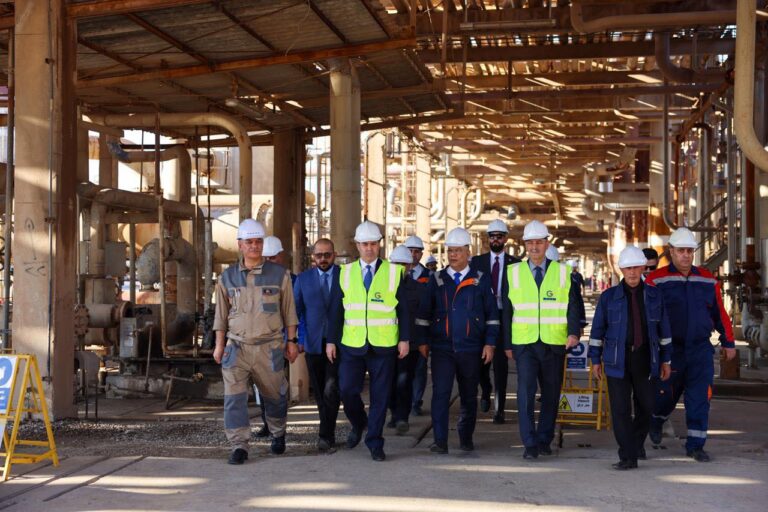 النفط: استئناف العمل في خط انتاج شركة غاز الشمال بعد انجاز اعمال الصيانة