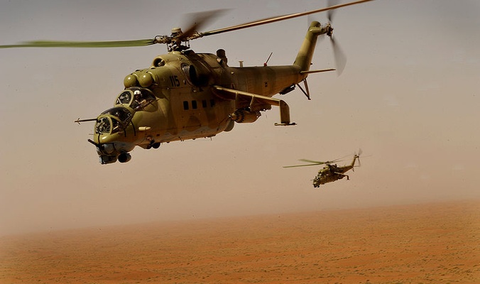 طيران الجيش يستهدف إرهابيين اثنين في كركوك