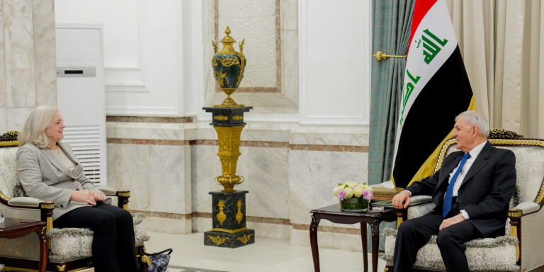 رئيس الجمهورية يؤكد أهمية تعزيز الشراكة الإستراتيجية بين العراق والولايات المتحدة
