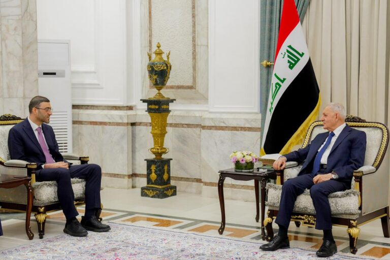 رئيس الجمهورية: ضرورة بذل الجهود لإبراز صورة العراق الحقيقية