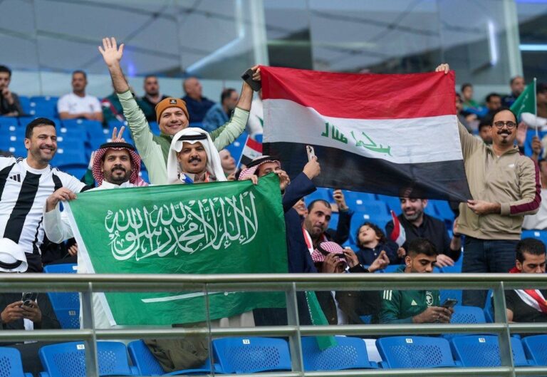 انطلاق مباراة منتخبنا الوطني ونظيره السعودي ضمن خليجي 26