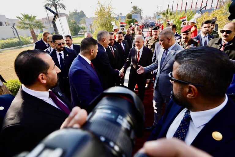 رئيس الجمهورية يصل الى محافظة واسط