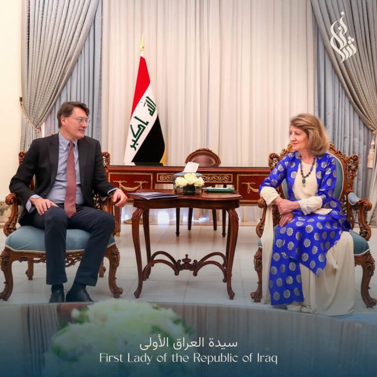 السيدة الأولى تدعو للإسراع في إجراءات انضمام العمادية لليونسكو