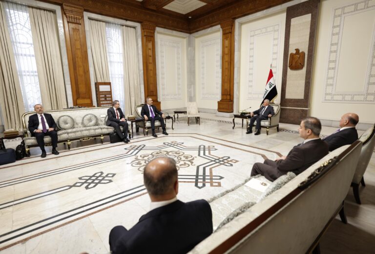 رئيس الجمهورية يدعو لالتزام عراقي تركي لحفظ الأمن