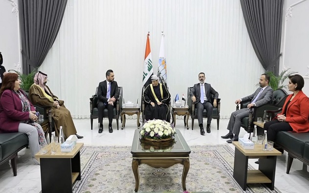 الحسان يشيد بإدارة كركوك الخدمية وبدعم المنظمات الأممية