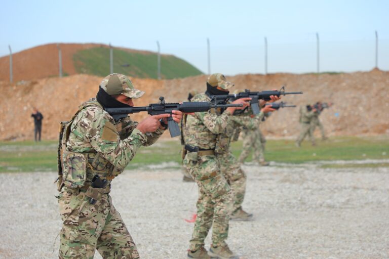 السليمانية.. مراسيم انتهاء دورة إعداد معلمي تدريب القوات الخاصة (صور)