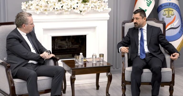وزير العدل يؤكد حرص العراق على تعزيز التعاون القانوني مع فرنسا