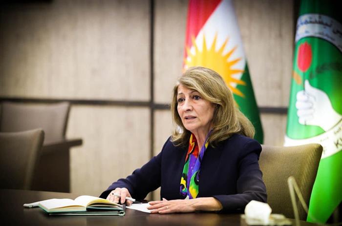 السيدة الأولى في يوم الصحافة الكردية: صحيفة كردستان جسدت التطلع للإقرار القومي