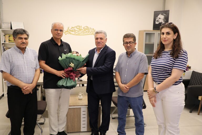 المسرى تستقبل وفدا من الحزب الديمقراطي التقدمي الكردي في سوريا