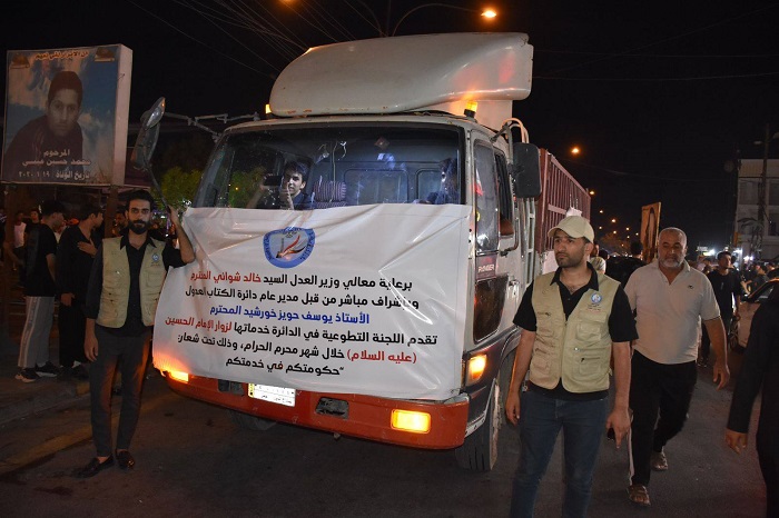 على مدار الساعة .. برعاية وزير العدل تأمين خدمة الزائرين وتخفيف الأعباء