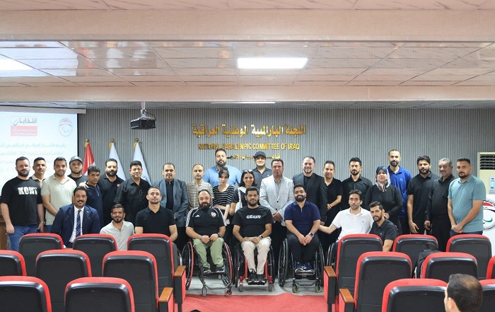 فوز لؤي السراي برئاسة اتحاد تنس الطاولة البارالمبي