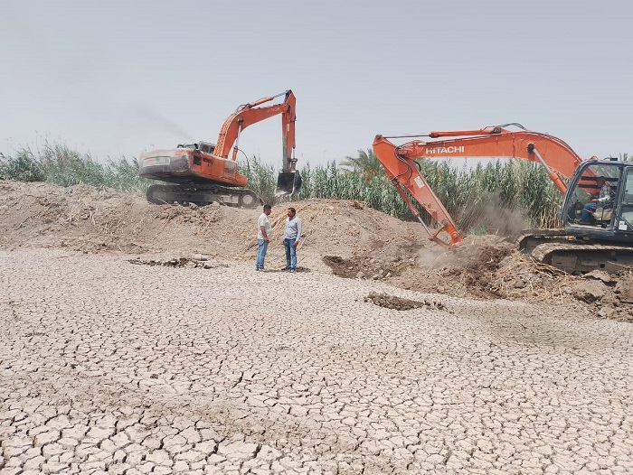 الموارد المائية تواصل أعمال ردم البحيرات المتجاوزة