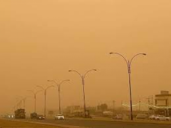 مرور السليمانية توصي السائقين بشأن موجة الغبار: لا تسلكوا هذه الطرق