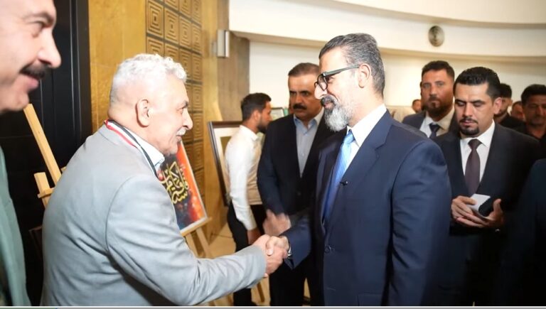 بمشاركة محلية ودولية .. محافظ كركوك يفتتح مهرجان الخط والزخرفة الإسلامية