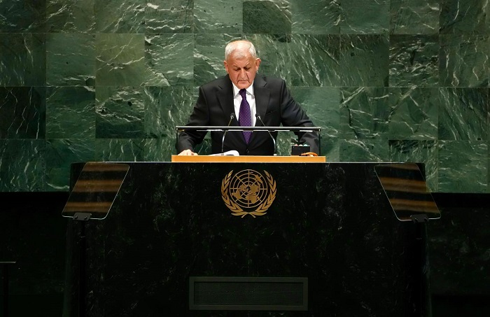 بانوراما مشاركة الرئيس رشيد .. تعزيز التعاون والشراكة الدولية .. العراق أولا