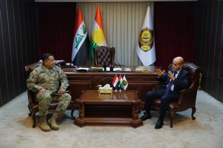 وزير البيشمركه: قواتنا تمر بمرحلة التطور والمساعدات الأمريكية مستمرة