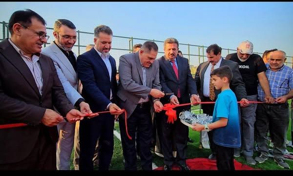 افتتاح ملعب رياضي بمواصفات عالمية في شمالي البصرة