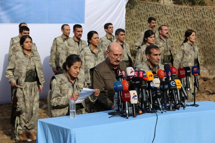 حزب العمال الكوردستاني يعلن انسحاب مقاتليه من تركيا