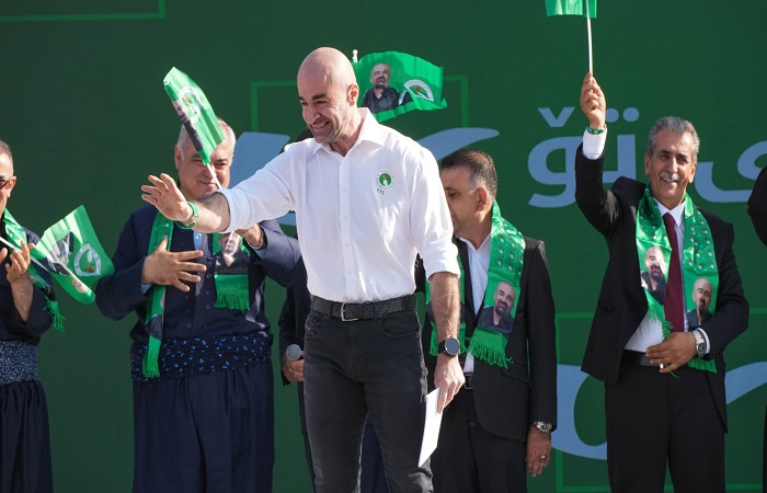 بحضور طالباني ..كرنفال جماهيري في كركوك للتعريف بمرشحي القائمة ٢٢٢