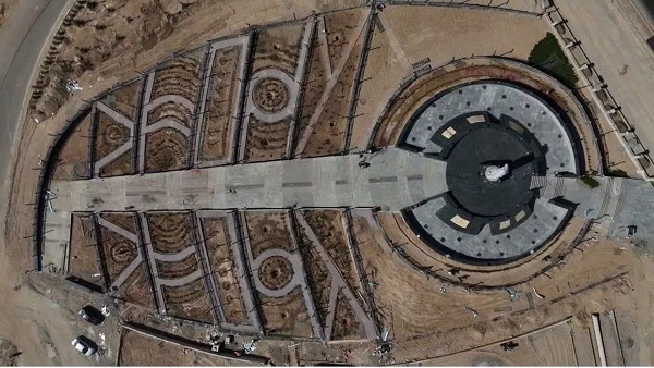 كركوك.. أعمال مشروع تشجير وتطوير حديقة مام جلال في لمساتها الأخیرة