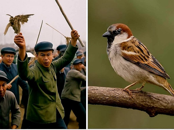 في عام 1958، اتخذ الزعيم الصيني ماو تسي تونغ قرارًا غريبًا وصادماً