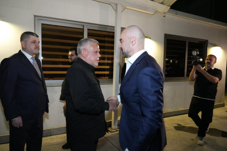 طالباني والعامري يستعرضان علاقات الصداقة التاريخية بين الطرفين