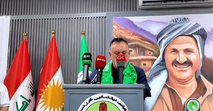 برعاية آسو مامند إحياء الذكرى السنوية لشهداء كومیتة ئاگر بكركوك