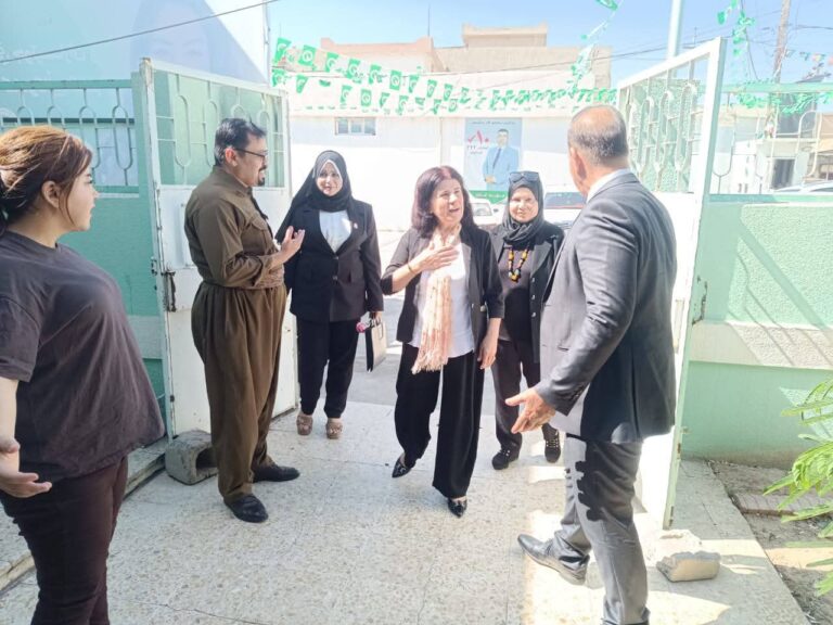 مركز كركوك لاتحاد نساء كوردستان یواصل دعمه للقائمة 222