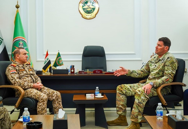 معاون رئيس أركان الجيش للتدريب يلتقي مدير مكتب التعاون الأمني