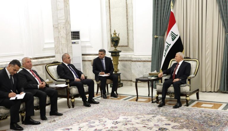 رئيس الجمهورية: العراق يعيش حالة من الأمن والاستقرار بعد أن تمكن من هزيمة داعش