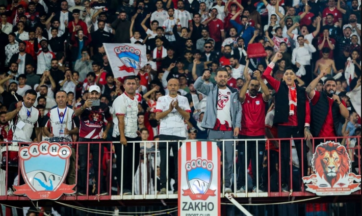 الاتحاد الوطني يدعم نادي زاخو لنيل جائزة الفيفا لأفضل جمهور رياضي