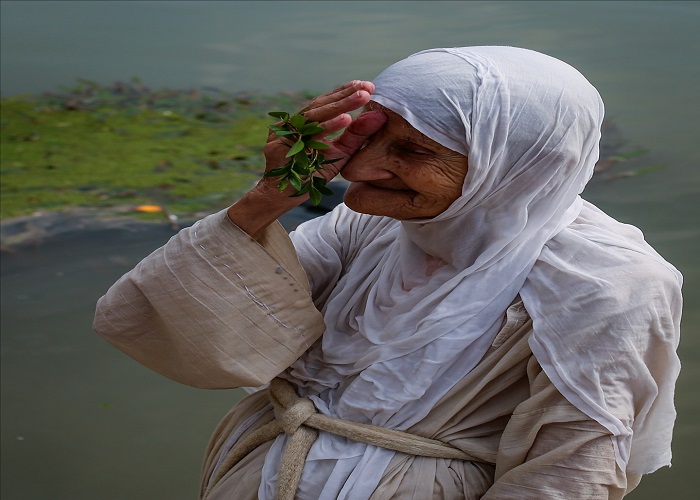 صور .. مندائيو العراق يحتفلون بعيد الازدهار