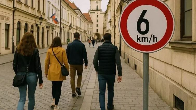 قانون لتحديد سرعة المشي في سلوفاكيا يطلق العنان لموجة من السخرية