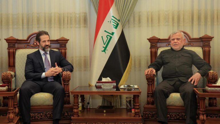 العامري ثالث محطات وفد الاتحاد.. تأخير الحلول يعرقل مصالح العراقيين