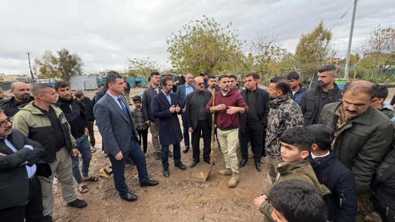 قوباد طالباني: تشكيل لجنة لتقييم خسائر فيضان جمجمال وتعويض المتضررين