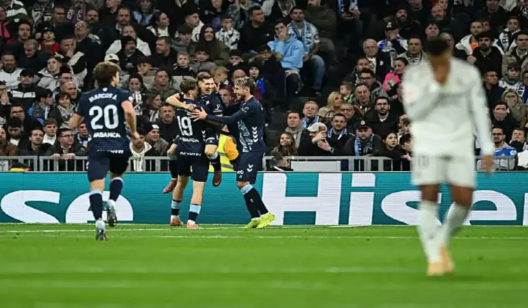 ريال مدريد يخسر أمام سيلتا فيغو ويبتعد عن الصدارة