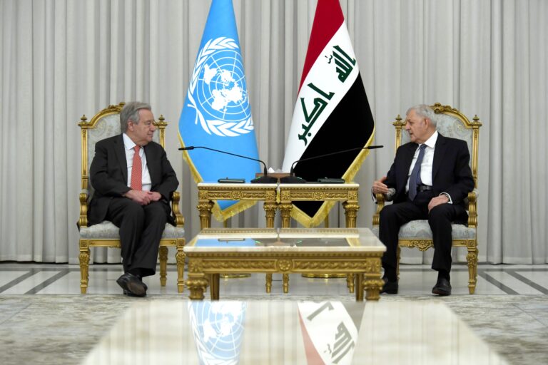 رئيس الجمهورية يدعو إلى دور أكثر فعالية للأمم المتحدة في ملف المياه