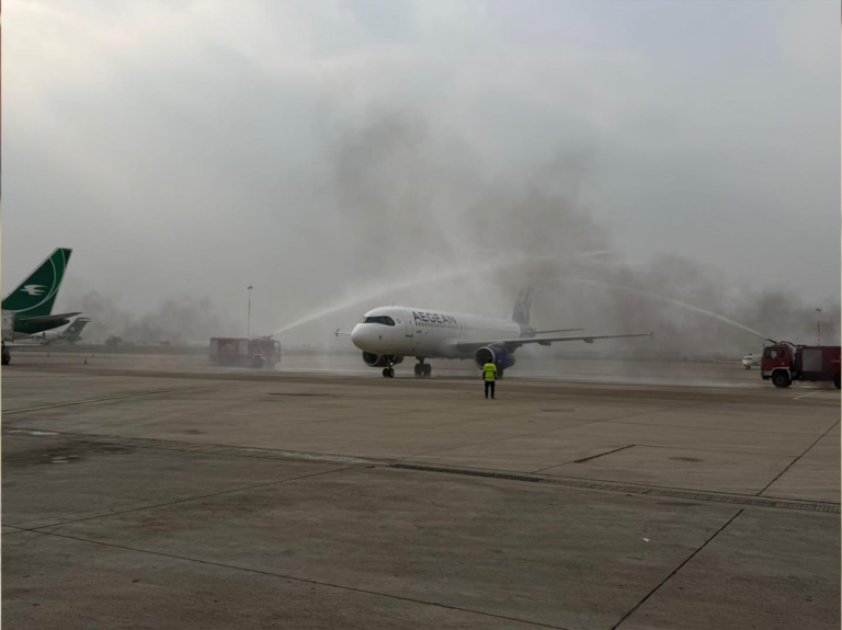 العراق يعود إلى الساحة الأوروبية: مطار بغداد يستقبل أول طائرة أوروبية بعد 35 عامًا