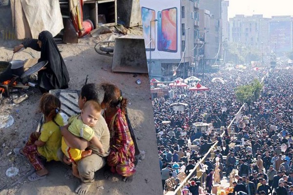 في العراق النمو السكاني يتباطأ