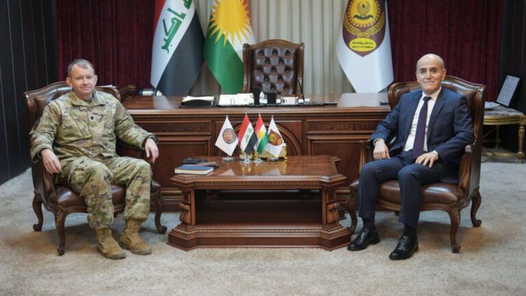 البيشمركه تعرب عن قلقها البالغ من هجمات الجيش السوري على روجآفا