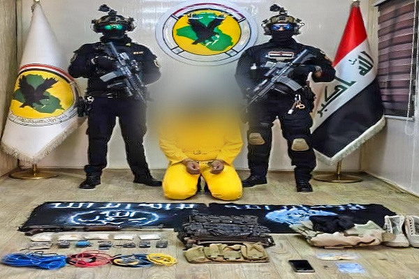 جهاز مكافحة الارهاب يلقي القبض على (3) ارهابيين في مناطق متفرقة