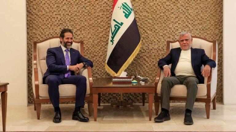 طالباني والعامري يؤكدان على تعزيز التعاون بين القوى العراقية لتشكيل حكومة قوية ومستقرة