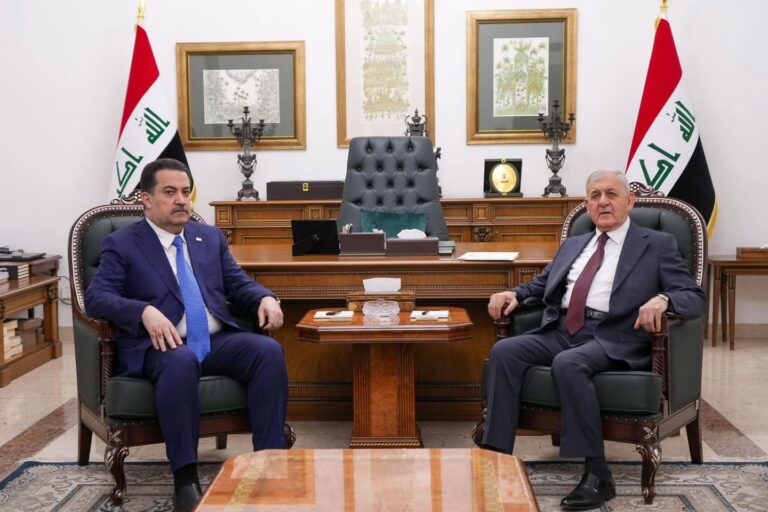 رشيد والسوداني: دعم الجهود الرامية لإيجاد حلّ شامل للأزمة السورية