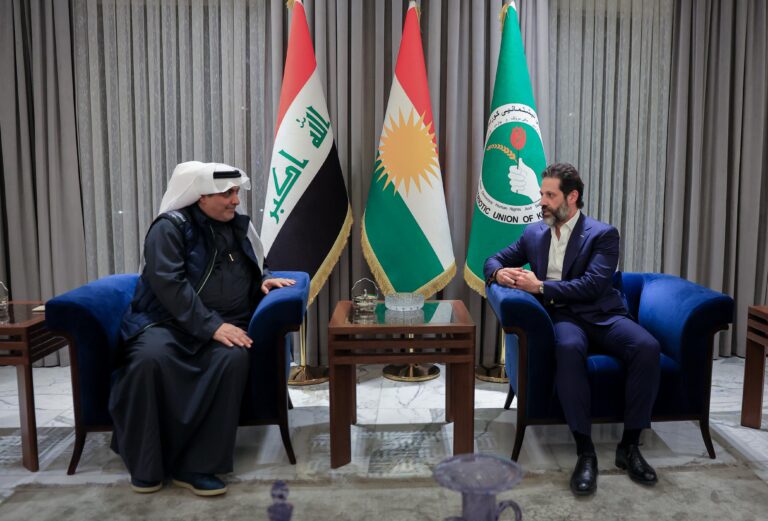 طالباني يبحث مع السفير السعودي أهمية توسيع آفاق التعاون المشترك