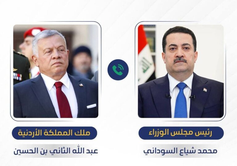 العراق والأردن يؤكدان أهمية الحوار لاحتواء تداعيات الحرب